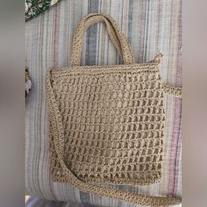 Madewell The Small Transport Crossbody: Straw Edition